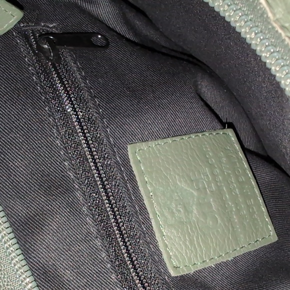 JP Ourse & CIE ,Olive Green Leather Crossbody Bag. - Picture 9 of 16